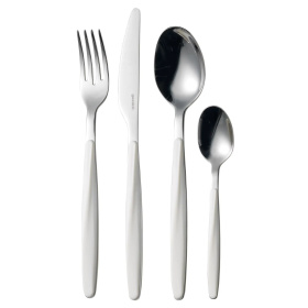 Набор столовых приборов Guzzini My Fusion 24-piece Cutlery Set White 11070011