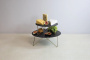 Блюдо сервировочное KitchenCraft Artesa Tiered Serving Stand ART2TSLATE. фото 3
