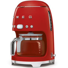 Кофеварка капельная Smeg Macchina da Caffè Filtro 50's Style Rosso DCF02RDEU