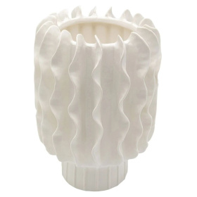 Ваза KARE Vase Viento Weiß 56718