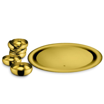 Набор для десертов Zepter Baron Gold Plated Dessert Set LS-160-B-GP