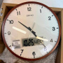 Настенные часы Seiko Quartz Wall Clock QXL008BN. фото 8