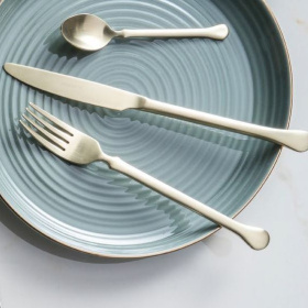 Набор столовых приборов Herdmar Kiev Casual Mate Champagne PVD Cutlery Set 1940000-mch