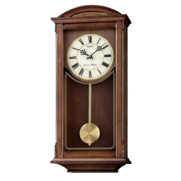 Настенные часы с маятником Seiko Quartz Wall Clock QXH030BN