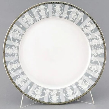 Блюдо круглое Leander Sabina Šedý Ornament 02111333-1013