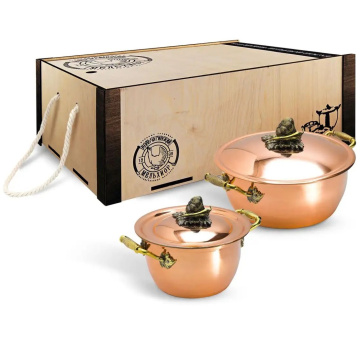 Набор кастрюль Кольчугинский Мельхиор KM111804