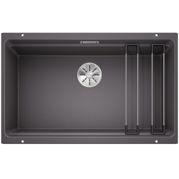 Кухонная мойка Blanco Etagon 700-U Silgranit Rock Grey 525168