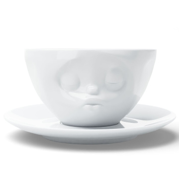 Чашка с блюдцем Tassen Coffee Cup Kissing white 01.42.01