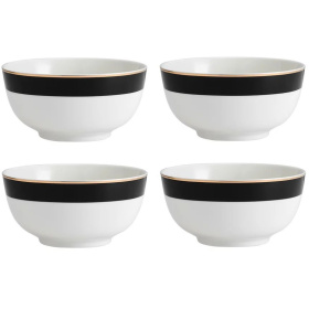 4 порционных салатника KitchenCraft Mikasa Luxe Deco Cereal Bowls Set MKLDBOWLPK4
