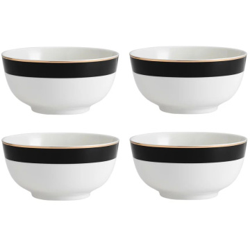 4 порционных салатника KitchenCraft Mikasa Luxe Deco Cereal Bowls Set MKLDBOWLPK4