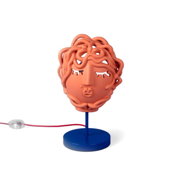 Настольная лампа Seletti Magna Graecia Terracotta Lamp Medusa Mask 11528