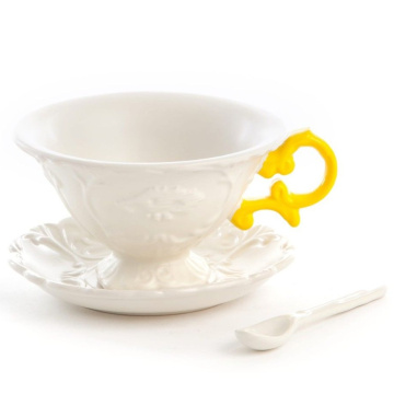 Чайная пара Seletti I-Wares I-Tea Yellow 09858/GIA