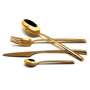 Набор столовых приборов Cutipol Mezzo Mirror Polished Gold Plated ME.006.G