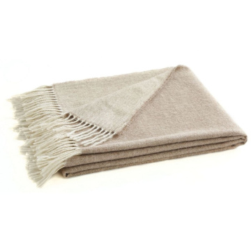 Плед Blanc des Vosges Plaid Perou Galet PEROU-GA