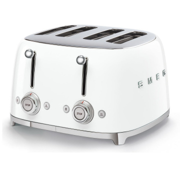 Тостер Smeg Tostapane 50's Style 4 fette Bianco TSF03WHEU
