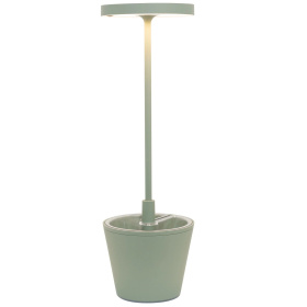 Настольная лампа Zafferano Poldina Reverso Sage Green Table Lamp LD0420G3