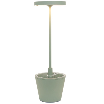 Настольная лампа Zafferano Poldina Reverso Sage Green Table Lamp LD0420G3