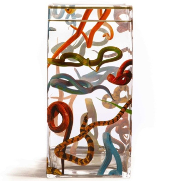 Ваза Seletti Glass Vase Big Snakes 14151