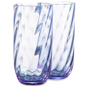 2 стакана для воды Anna Von Lipa Swirl Lilla Set AVL-512-40