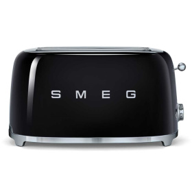 Тостер Smeg Tostapane 50's Style 4 fette Nero TSF02BLEU