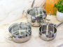 Кастрюля с крышкой Silampos Yumi Glass Casserole 636122VJ1016. фото 3