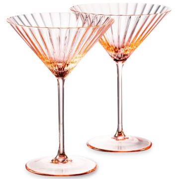 2 бокала для мартини Anna Von Lipa Lyon Martini Glass Rosa Set AVL-660-50