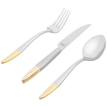 Набор десертных приборов Hisar Mercury Gold H55333