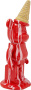 Фигурка KARE Deko Figur Gelato Bear Rot 54806. фото 7