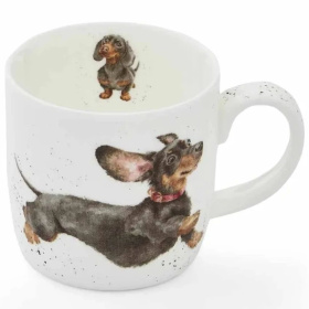 Кружка Royal Worcester Wrendale Designs Funny Dachshund Mug MMTC5629-XT-1