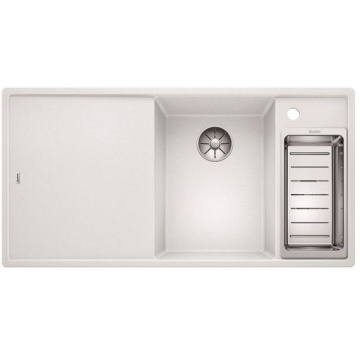 Кухонная мойка Blanco Axia III 6S-F Silgranit InFino White 523486