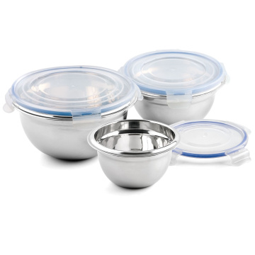 Набор трех мисок Weis Sch&uuml;ssel mit Deckel Set 3 23133