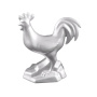 Статуэтка Rudolf Kampf Rooster Matte Platinum 21118590-3107k. фото 1