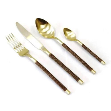Набор столовых приборов Herdmar NOHC Fancy Mate Gold PVD Cutlery Set 2100000-gld