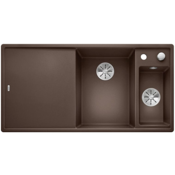 Кухонная мойка Blanco Axia III 6S Silgranit InFino Coffee 523482