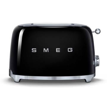 Тостер Smeg Tostapane 50's Style 2 fette Nero TSF01BLEU