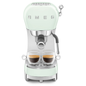 Кофеварка рожковая Smeg Macchina da Caffè Espresso Manuale 50's Style Verde pastello ECF02PGEU