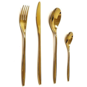 Набор столовых приборов Herdmar Vinci Casual Gold PVD Cutlery Set 2140000-gld