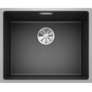 Кухонная мойка Blanco Subline 500-IF SteelFrame Silgranit InFino Anthracite 524107