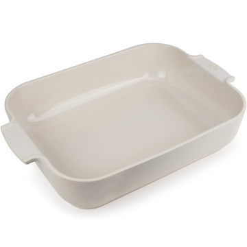 Форма для запекания Peugeot Appolia Plat four c&eacute;ramique rectangle &eacute;cru 60008