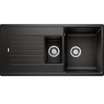 Кухонная мойка Blanco Zia 6S Silgranit Black 526021