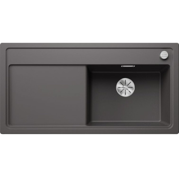 Кухонная мойка Blanco Zenar XL 6S Silgranit InFino Rock Grey 523965