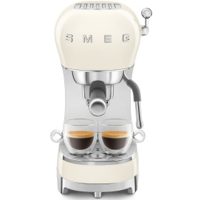 Кофеварка рожковая Smeg Macchina da Caffè Espresso Manuale 50's Style Panna ECF02CREU