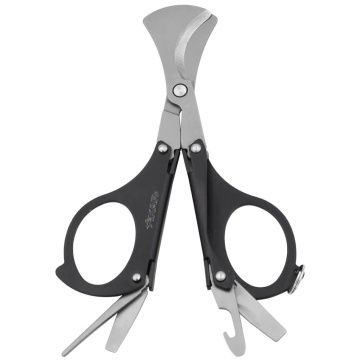 Сигарный каттер XiKar MTX Multi-tool Cigar Scissor Cutter Black XI-400BK