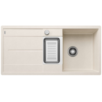 Кухонная мойка Blanco Metra 6S-F Silgranit Soft White 527118