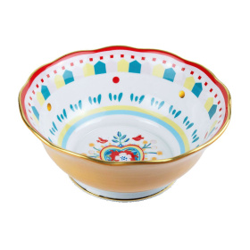Салатник Baci Milano Mamma Mia Porcelain Salad Bowl SAL.MAM01