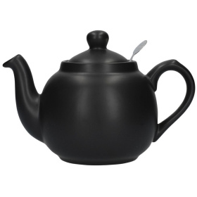 Чайник заварочный KitchenCraft London Pottery Farmhouse Matt Black Teapot 74180