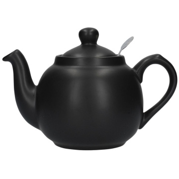Чайник заварочный KitchenCraft London Pottery Farmhouse Matt Black Teapot 74180