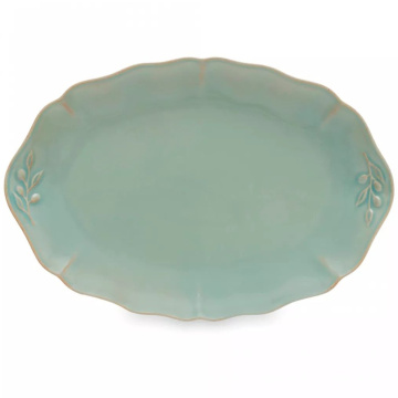 Блюдо овальное Costa Nova Alentejo Oval Platter JA321-TRQ