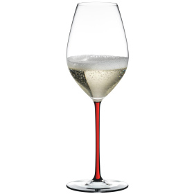 Бокал для шампанского RIEDEL Fatto A Mano Champagne Wine Glass Red Single Pack 4900/28R