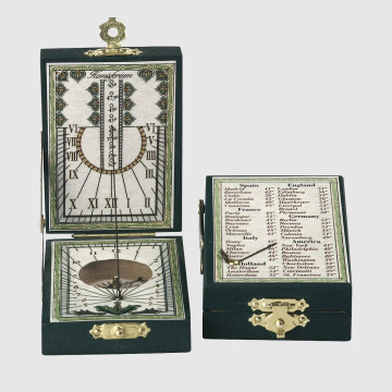 Солнечные часы Hemisferium Reloj de Sol Pizarro Papel H01
